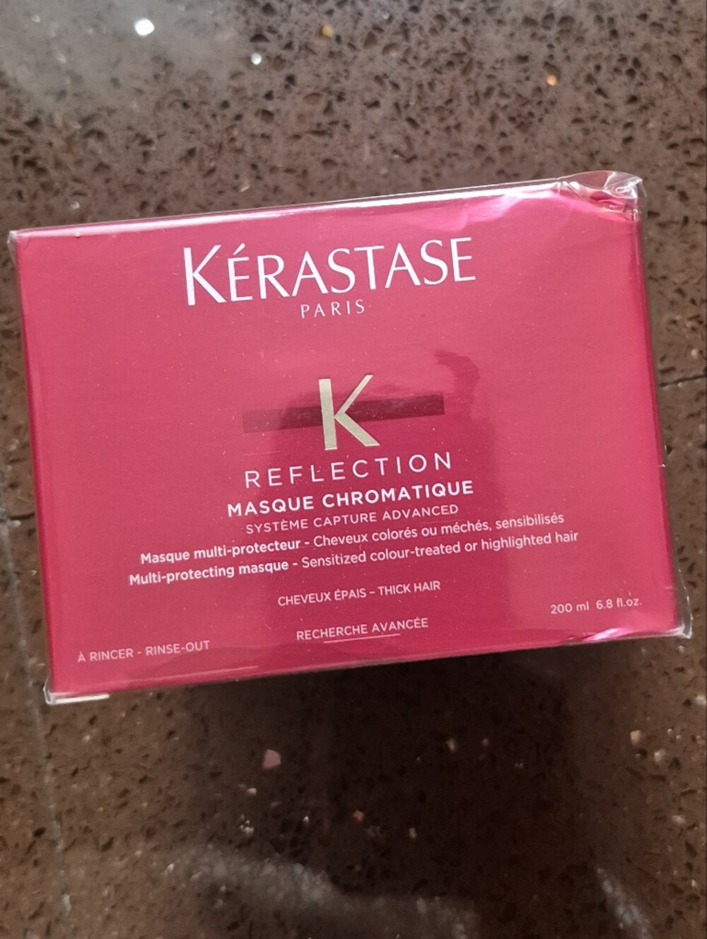 Kerastase Reflection Masque Chromatique - Vibrant Pink Box